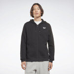 Reebok Identity Fleece Zip-Up Hooded Jacket - SVÖRT